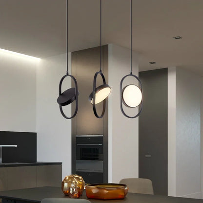 DecorBites™ Gold Pendant Lights for Bedroom Kitchen Dining Room Decor
