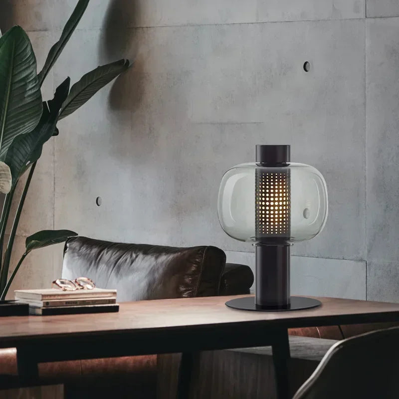 Decorbites™ Glas-Tischleuchte Modernes Design für Wohnzimmer und Schlafzimmer