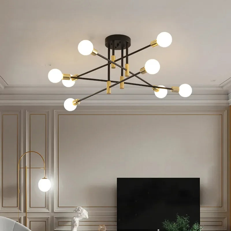 Decorbites™ LED-Deckenleuchter: Moderne Leuchte für Wohnzimmer, Schlafzimmer, Flur – Indoor-Home-Dekoration