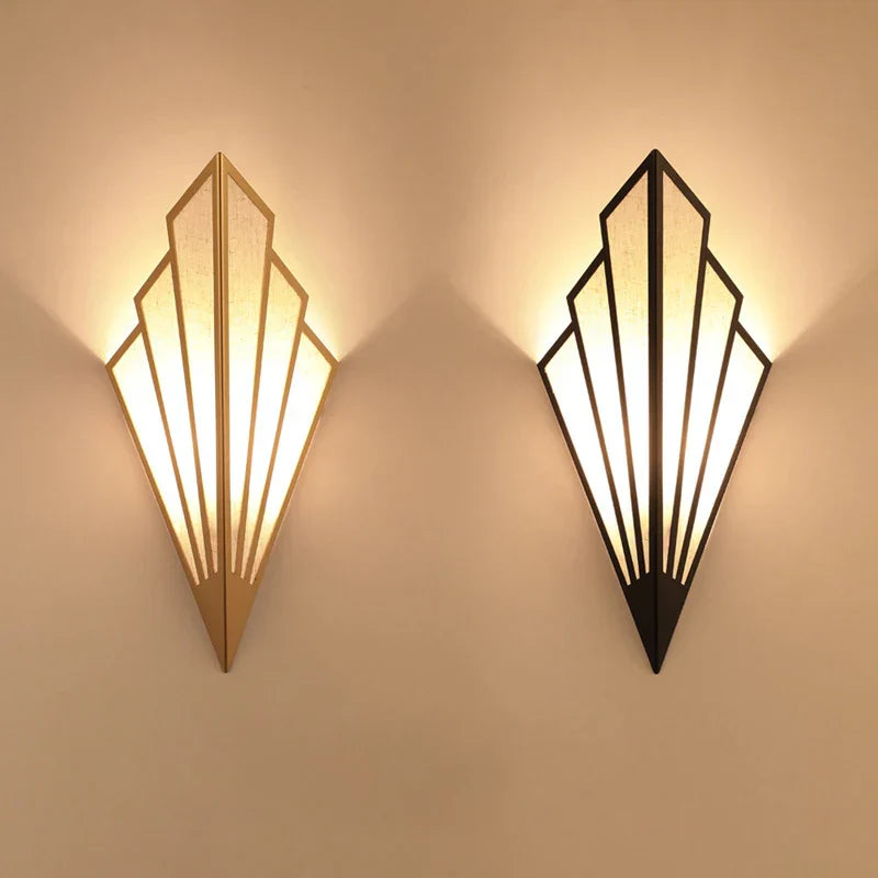 Decorbites™ LED-Fächerförmige Innen-Wandlampe für Flur Gang Treppenhaus Schlafzimmer Beleuchtung