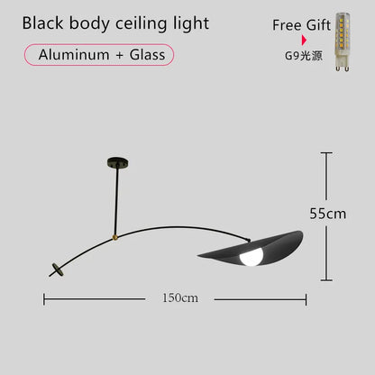 DecorBites™ Adjustable LED Pendant Chandelier for Modern Home Decor & Lighting