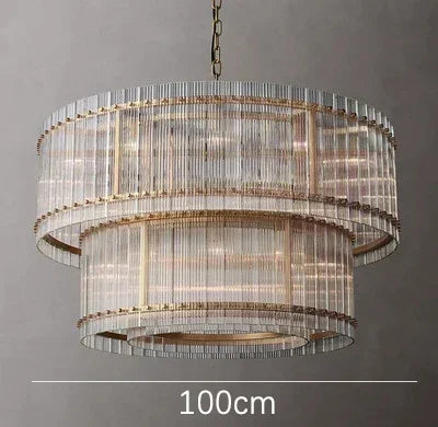 Gold Layered Crystal Pendant