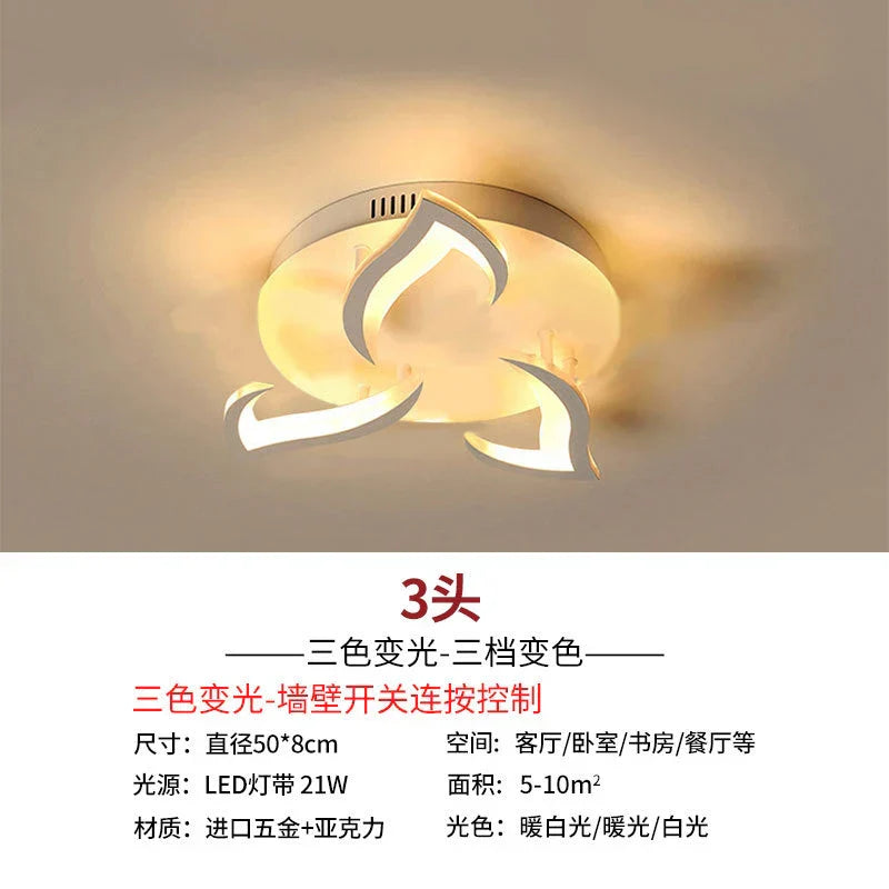 Modern Lotus LED Chandelier