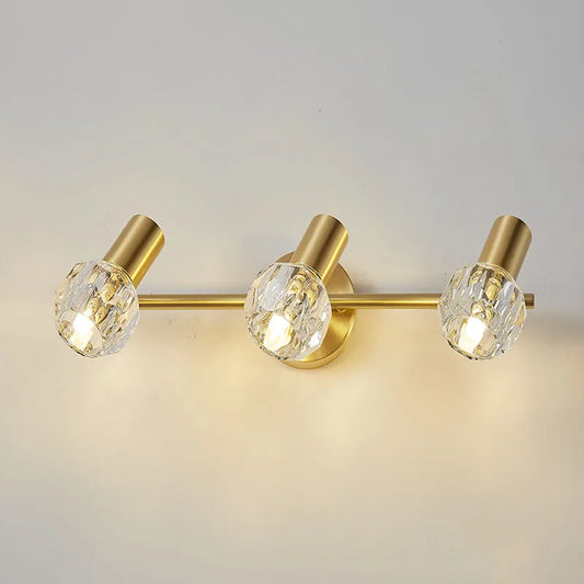 Decorbites™ Gold-Kristall-Wandleuchte für Heimdekoration und Beleuchtung