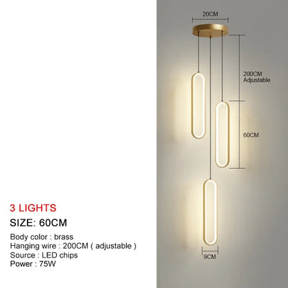 Decorbites™ LED-Kronleuchter: Moderne Pendelleuchten für Wohnzimmer und Esszimmer zur Heimdekoration