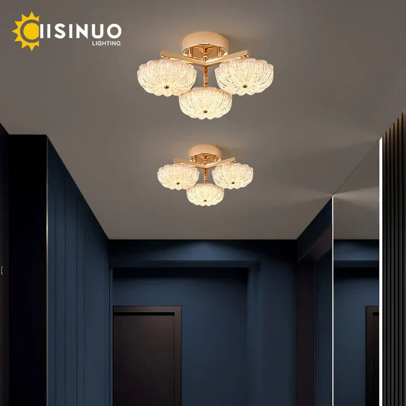 Gold Modern Ceiling Light
