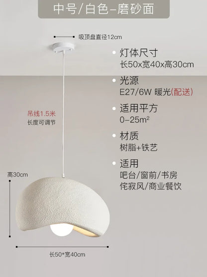 Decorbites™ Japanische Harz-Hängeleuchten für Esszimmer und Heimdekoration - Kreative suspendierte Leuchte