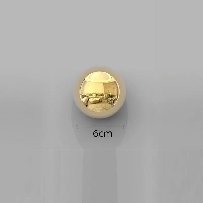Gold Ball Wall Ornaments