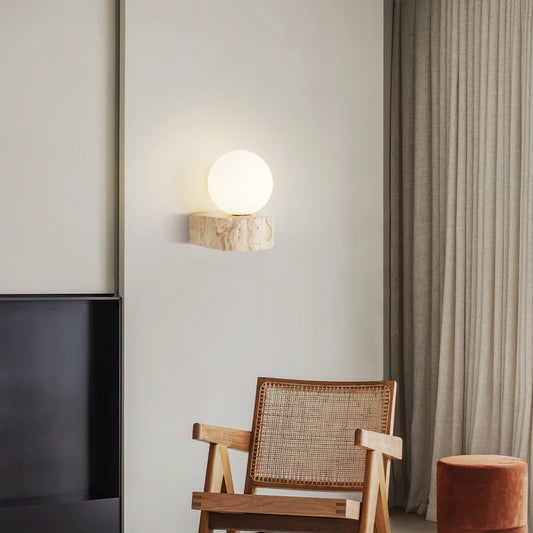 Decorbites™ Glas-Lampenschirm-Wandleuchten quadratische Scheinwerfer für Schlafzimmer-Dekoration