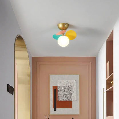Decorbites™ Kinderzimmer-Glas-Kugeln-Kronleuchter, moderner LED-Deckenleuchter