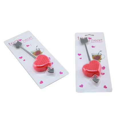 Decorbites™ Herz-Teeaufgussbehälter, Teekannen-Zubehör, ungiftiges lebensmittelechtes Plastik