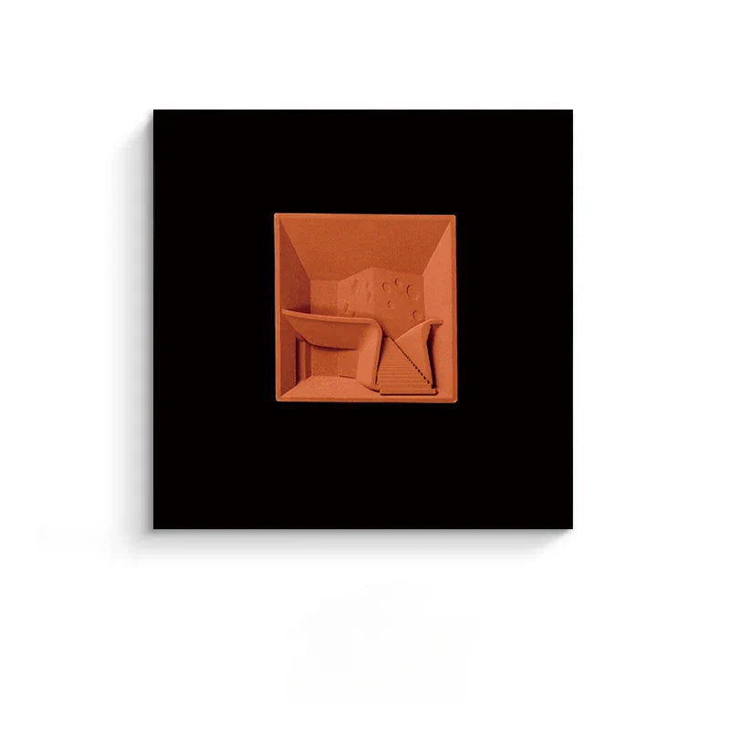Decorbites™ Abstrakte Geometrische Wanddekoration Quadratisches Wandbild Raumaccessoires