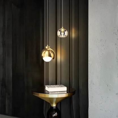 Decorbites™ Glas-Kugelleuchter-Hängeleuchte für luxuriöses Wohnzimmer, Schlafzimmer, Hotelvilla