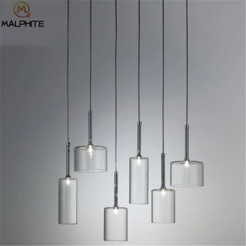 Decorbites™ Glasflaschen-Pendantleuchte: Spillray-Industrielle Dekorbeleuchtung für Restaurant und Bar