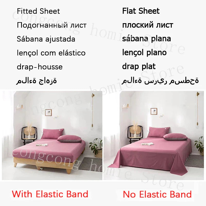 DecorBites™ Bubble Yarn Fabric Double-sided Duvet Cover Set with Sheets for Soft Comfort