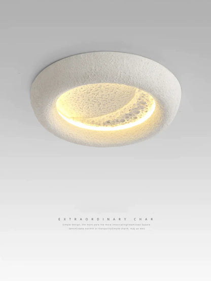 Decorbites™ Creme Brise Mond-Deckenleuchte: Einfaches, warmes Licht für das Schlafzimmer und das Arbeitszimmer