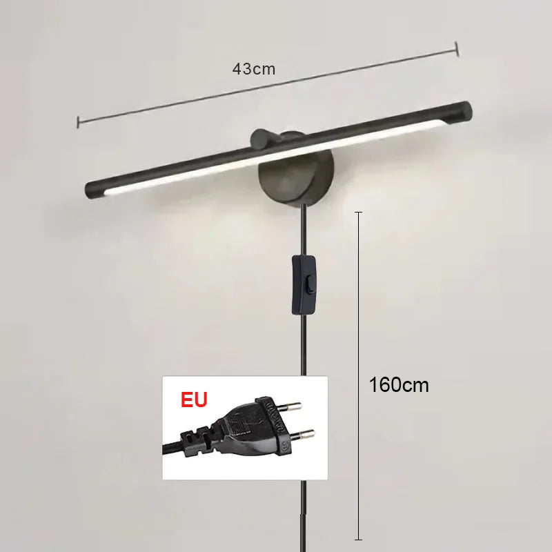 Decorbites™ LED-Wandlampe mit Touch-Dimmung und Bewegungssensor - 40 cm/55 cm