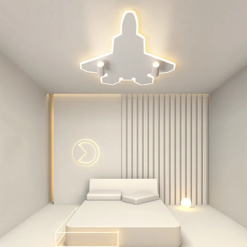 Decorbites™ Kinder-Deckenleuchten Cartoon-Jungen-Schlafzimmer kreative augenschonende LED-Beleuchtung