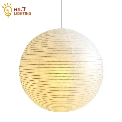 Decorbites™ Japanisches Wabi-Sabi-Pendant-Licht LED E27 Noguchi Akari Reispapier Deckenaufhänger