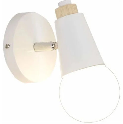 DecorBites™ Iron Wood LED Wall Lamp for Indoor Home Decoration
