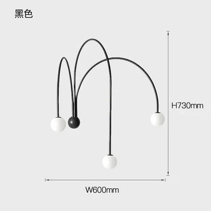 Decorbites™ Glasball Moderne Wandlampe für Wohnzimmer & Schlafzimmer
