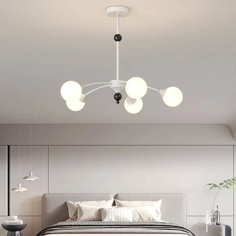 Decorbites™ Sahne-Wind-Leuchter: Luxuriöser postmodernistischer Flurleuchter für Wohnzimmer, Schlafzimmer und Restaurant