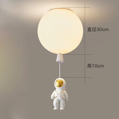 DecorBites™ Astronaut Space Ball Ceiling Lamp for Kids Room or Corridor