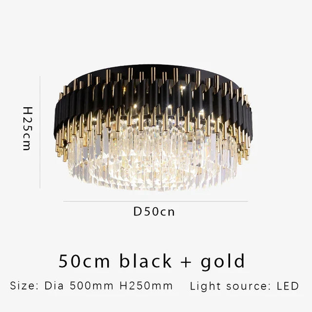 Crystal LED Kitchen Pendant