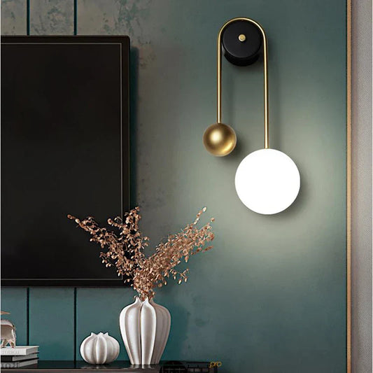 Decorbites™ Golden Ball LED Wandlampe für die Heimausstattung