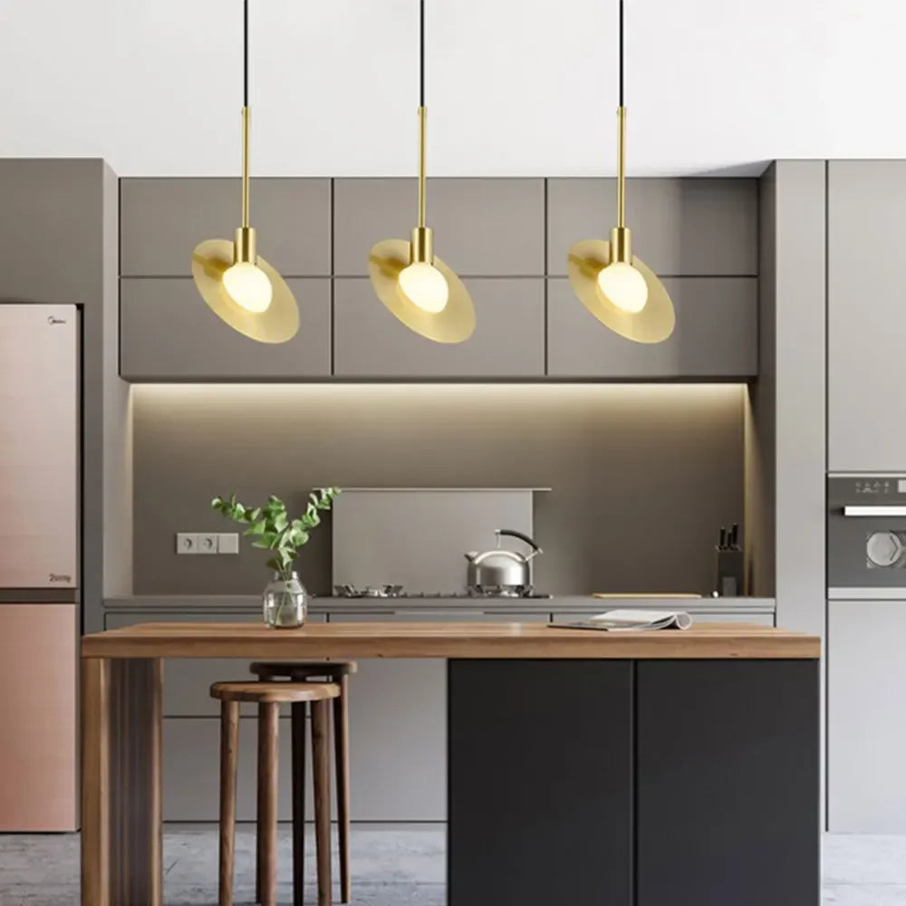 Decorbites™ Glasball-LED-Hängeleuchte: Modernes Monddesign für stilvolle Einrichtung des Zuhauses