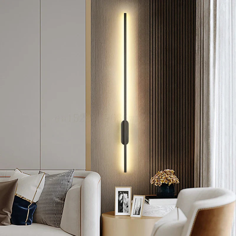 Decorbites™ Lineare Rohr-LED-Wandleuchte, modernes minimalistisches Auf-Ab-Wandleuchte für Badezimmer, Nachttisch & Spiegel