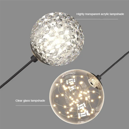 DecorBites™ Gold Ring LED Pendant Light for Ceiling Luxury Decor in Living Room