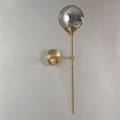 DecorBites™ Golden Glass Wall Sconces | Modern Nordic Lights for Home Decor