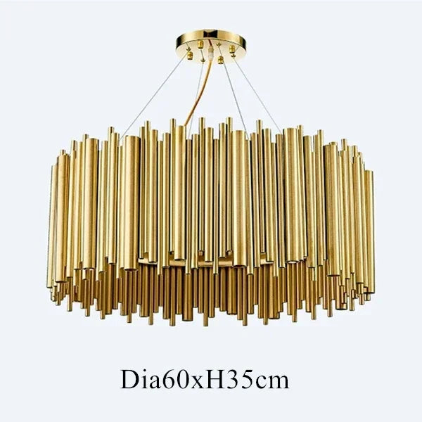 Gold Brubeck LED Chandelier