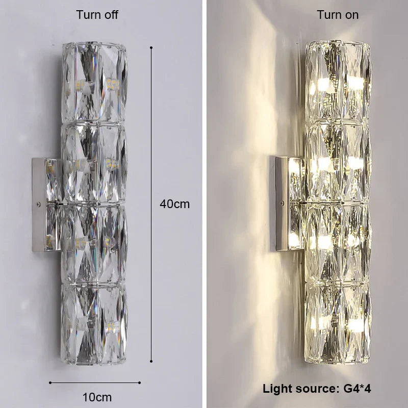 Decorbites™ K9-Kristall-LED-Wandleuchte: Moderne Luxus-Nordic-Wandleuchten für die Hausbeleuchtung