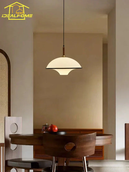 DecorBites™ French Medieval Saucer Pendant Lights LED E27 Acrylic Designer Hanging Lamp