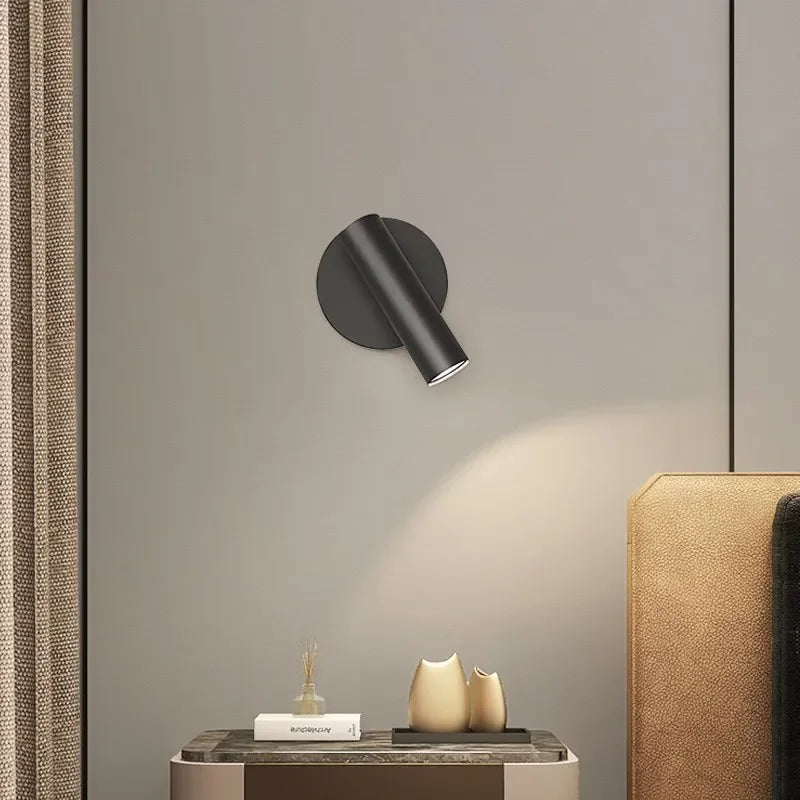 Gold Rotatable Aluminum Wall Lamp 2-Head