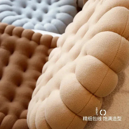 Decorbites™ Keks-Sofakissen: Weiches Sitzkissen für Stühle zur Heimdekoration und für das Wohnzimmer