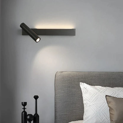 DecorBites™ Copper Wall Light Nordic Style for Bedroom Bedside, Modern Minimalist Design