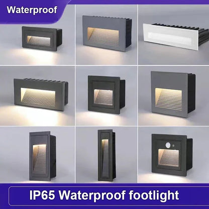 Decorbites™ LED eingelassene Wandlampe für Außentreppen & Stufen, IP65 wasserdicht