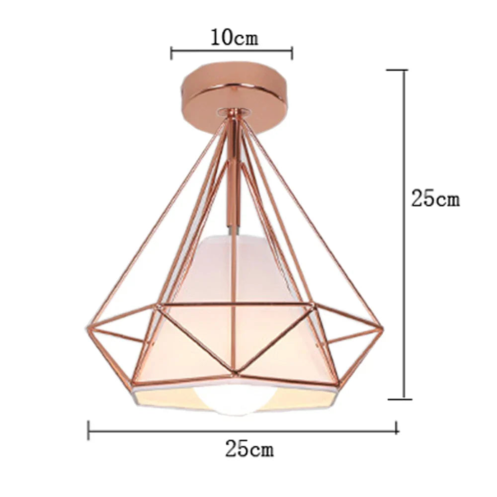 Decorbites™ Industrielle Vintage-Deckenleuchte als Kronleuchter für moderne Heimdekoration