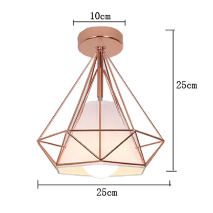 Decorbites™ Industrielle Vintage-Deckenleuchte als Kronleuchter für moderne Heimdekoration