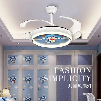 Decorbites™ dimmbare Smart-Home-LED-Deckenventilatorleuchte mit Fernbedienung