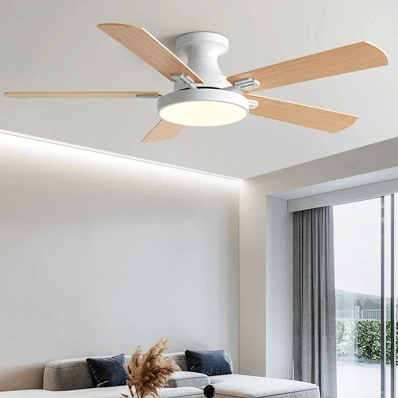 Decorbites™ 56" Niedrigboden-Deckenventilator mit Licht | Innenwohnzimmer-Leuchter | Modernes Design