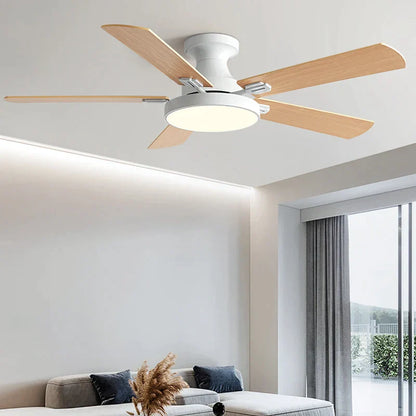 Decorbites™ 56" Niedrigboden-Deckenventilator mit Licht | Innenwohnzimmer-Leuchter | Modernes Design