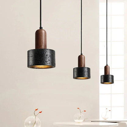 Decorbites™ Creme Nordische Kleine Pendelleuchte für modernes Wabi-Sabi-Schlafzimmer-Dekor