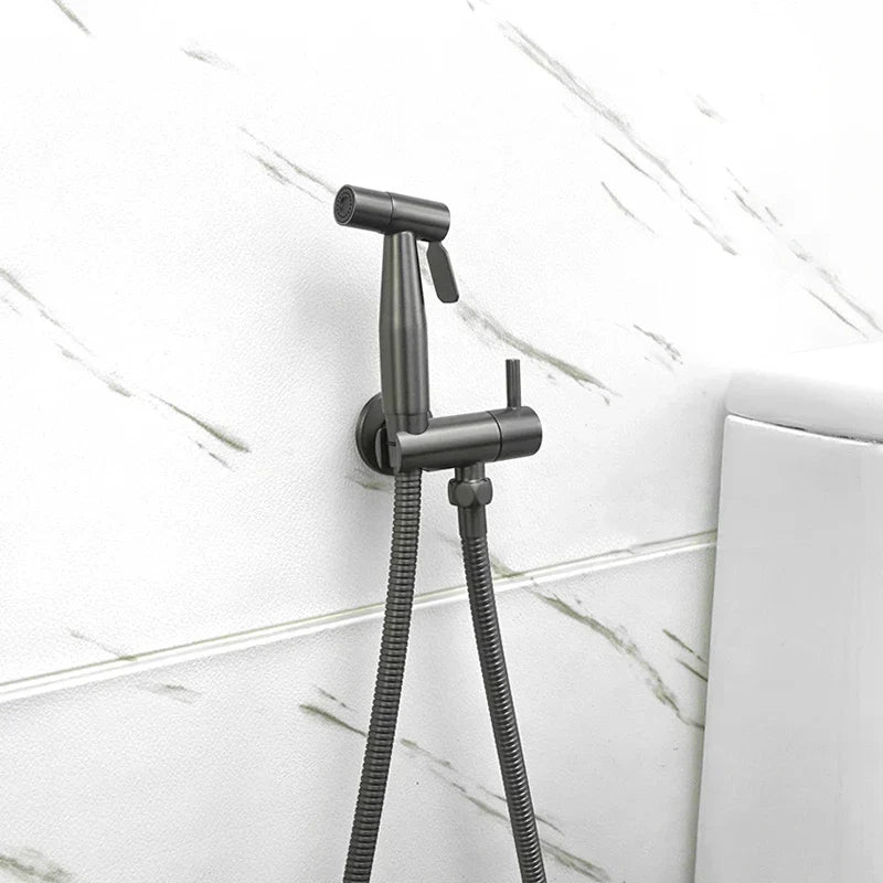 Decorbites™ Gold Bidet Armatur Handbrause Einzelner Kaltwassertapfer Hygienische Toilettendusche