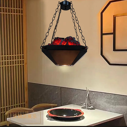 Decorbites™ Industrielle Hängelampe: Retro-Amerikanischer Stil Kronleuchter für Esszimmer und Restaurant