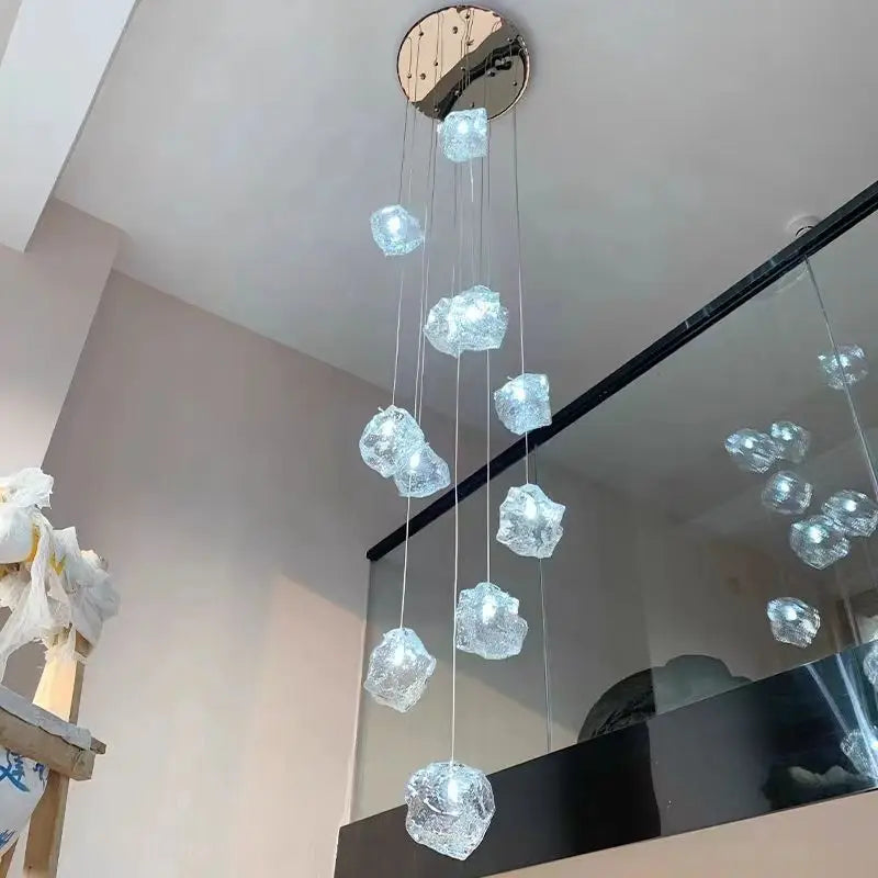 Decorbites™ Würfel-Kronleuchter Anhängerleuchten für Restaurant Loft Treppenhaus Schlafzimmer Kunst-Dekoration