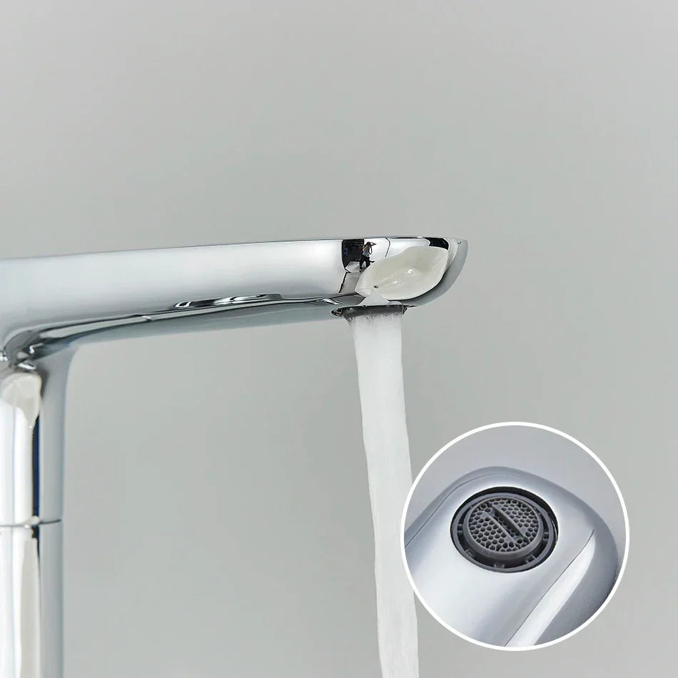 Decorbites™ Zweihandlicher Schwarzer Wasserfall-Badewannenarmatur Bodengestell-Set für das Badezimmer